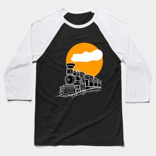 Midnight Train Going Anywhere (Dark Tees) Baseball T-Shirt